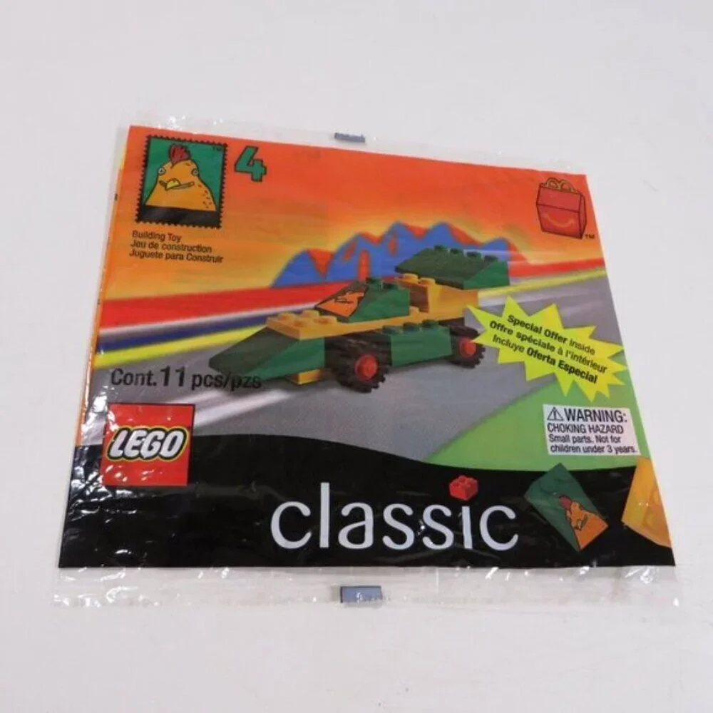 LEGO ADVERTISING - (6 items)PACKAGING Materials mostly 1999 some Lego McDonalds